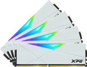 Оперативна пам’ять A-Data XPG Spectrix D50 RGB White DDR4 4x16GB (AX4U360016G18I-QCWH50)