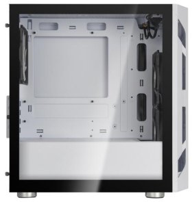 Корпус SILVER STONE Fara H1M Pro White with window (SST-FAH1MW-PRO)