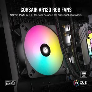 Кулер Corsair iCUE AR120 Digital RGB Black 3pcs (CO-9050167-WW)