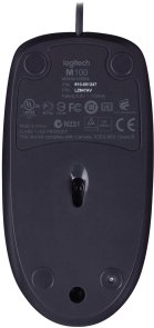 Миша Logitech B100 Black (910-003357)