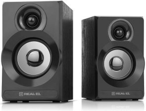 Колонки Real-EL S-200 Black (EL121200008)