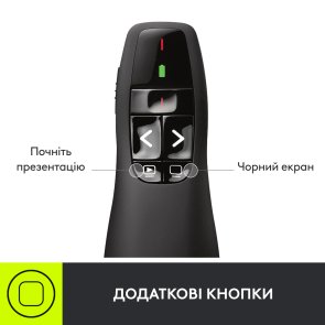 Презентер Logitech Wireless Presenter R400 (910-001356)