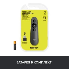 Фото: Презентер Logitech R500s Graphite (910-005843) № 8 | KTC
