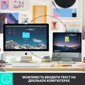 Фото: Клавіатура Logitech MX Keys Mini US/Ukr Graphite (920-010498) № 10 | KTC