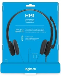 Фото: Гарнітура Logitech H151 Black (981-000589) № 8 | KTC
