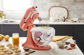 Планетарний міксер KitchenAid Mixer tilt-head 4.8L Artisan Premium 5KSM185PS Coral (5KSM185PSEPH)