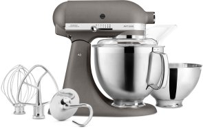 Планетарний міксер KitchenAid Mixer tilt-head 4.8L Artisan Premium 5KSM185PS Imperial Grey (5KSM185PSEGR)