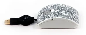 Фото: Мишка BODINO ALL AROUND MY MOUSE by Herman Reichold біла № 4 | KTC