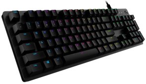 Клавіатура Logitech G512 Carbon Lightsync RGB Mechanical US GX Blue Black (920-008946)