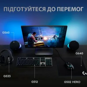 Фото: Клавіатура Logitech G512 Carbon Lightsync RGB Mechanical US GX Blue Black (920-008946) № 11 | KTC