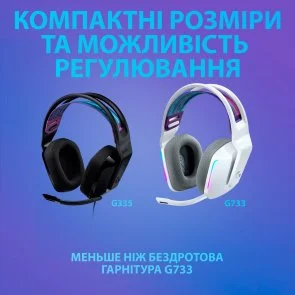 Фото: Гарнітура Logitech G335 Black (981-000978) № 12 | KTC