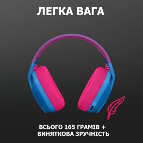 Гарнітура Logitech G435 Blue (981-001062)