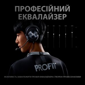 Гарнітура Logitech G PRO X Gaming Black (981-000818)