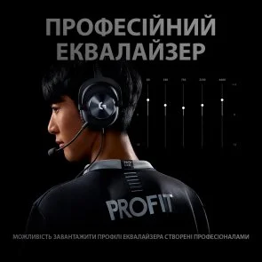 Фото: Гарнітура Logitech G PRO X Gaming Black (981-000818) № 9 | KTC