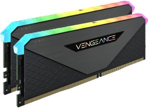 Оперативна пам’ять Corsair Vengeance RGB RT Black DDR4 2x16GB (CMN32GX4M2Z3200C16)