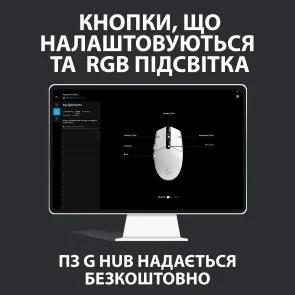 Фото: Миша Logitech G102 Lightsync White (910-005824) № 12 | KTC