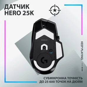Фото: Миша Logitech G502 X Plus Black (910-006162) № 5 | KTC