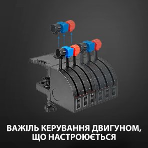 Штурвал Logitech G Saitek Pro Flight Yoke System