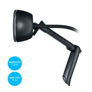 Фото: Web-камера Logitech C270 HD Black (960-001063) № 3 | KTC