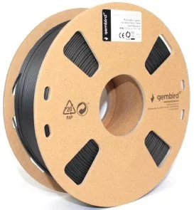 Фото: Пластик (філамент) для 3D друку Gembird 3D PLA 1kg/1.75mm Filament Black (3DP-PLA1.75-01-BK) № 2 | KTC