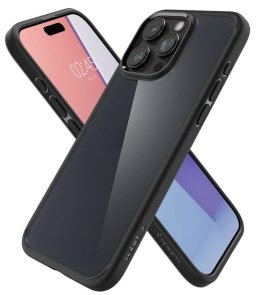 Чохол Spigen for Apple iPhone 15 Pro Max - Ultra Hybrid Matte Frost Black (ACS06568)