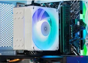 Фото: Персональний комп'ютер ARTLINE Gaming X35WHITE (X35WHITEv55) - Intel Core i5 i5-14400F / 32 ГБ DDR5 / PCI-E SSD 1 ТБ / Nvidia / GeForce RTX 4060, 8 ГБ / Intel H610 / 600 Вт № 4 | KTC