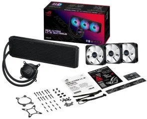 Фото: Система рідинного охолодження ASUS ROG Strix LC III 360 ARGB (90RC00T1-M0UAY0) № 8 | KTC