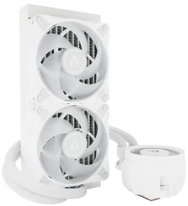 Фото: Система рідинного охолодження Arctic Liquid Freezer III 240 ARGB White (ACFRE00150A) № 7 | KTC