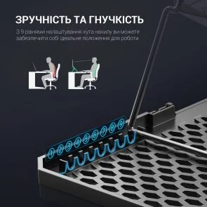 Фото: Підставка для ноутбука GamePro CP940 Black № 5 | KTC