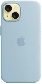 Фото: Чохол Apple for iPhone 15 - Silicone Case with MagSafe Light Blue (MWND3) № 3 | KTC
