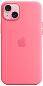 Чохол Apple for iPhone 15 Plus - Silicone Case with MagSafe Pink (MWNE3)