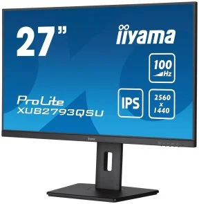 Фото: Монітор iiyama XUB2793QSU-B6 - 27" IPS / 2560×1440 / 100 Гц / Pivot / HAS № 4 | KTC
