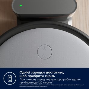 Робот-пилосос Electrolux 600 Robotic cleaner Urban Grey Solid (ER61UD1UG)