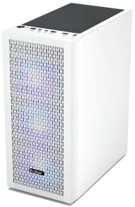 Корпус PCCooler Diamond MA100 Mesh WH White with window (DIAMOND MA100W MESH)