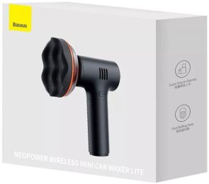  Пристрій для полірування автомобіля Baseus New Power Wireless Mini Car Waxer Lite Black (CRLQ000001)