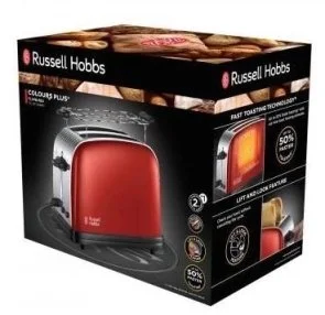 Фото: Тостер Russell Hobbs Colours Plus Flame Red (23330-56) № 7 | KTC