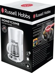 Фото: Крапельна кавоварка Russell Hobbs Honeycomb White (27010-56) № 7 | KTC