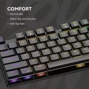 Фото: Клавіатура Canyon Cometstrike GK-55 USB Black (CND-SKB55-US) № 6 | KTC