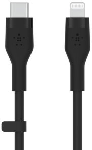 Кабель Belkin BoostCharge Flex AM / Lightning 1m Black (CAA009BT1MBK)