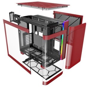 Корпус Montech King 95 Red with window (KING 95 (R))