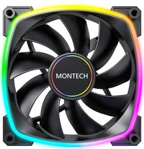 Фото: Кулер Montech AX140 PWM Black (AX140 PWM BLACK) № 2 | KTC