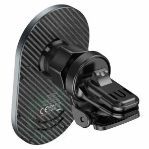 Фото: Кріплення для мобільного телефону Hoco CA91 Magic Magnetic Wireless Fast Charging Gray (6931474753465) № 3 | KTC