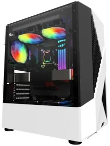 Фото: Корпус 1stPlayer F3-A-4F1-WH White with window № 2 | KTC