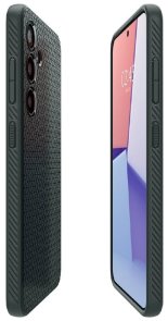 Чохол Spigen for Samsung S24 Plus - Liquid Air Abyss Green (ACS07328)