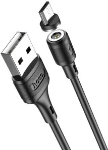 Фото: Кабель Hoco X52 Magnetic 2.4A AM/MicroB 1m Black (6931474735539) № 2 | KTC