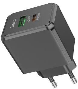 Фото: Зарядний пристрій Hoco CS14A Ocean 20W Black (6942007603898) № 3 | KTC