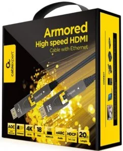 Фото: Кабель Cablexpert AOC v2.0 microHDMI / microHDMI 20m Black (CCAP-HDMIDD-AOC-20M) № 2 | KTC