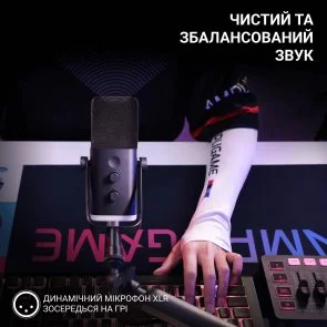 Фото: Мікрофон Fifine TAM8 XLR/USB Black № 6 | KTC
