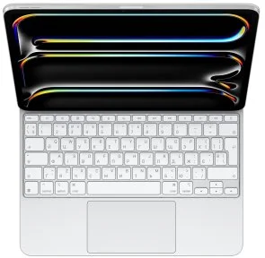 Фото: Чохол-клавіатура Apple for iPad Pro M4/M5 13 - Magic Keyboard Ukrainian White (MWR43) № 2 | KTC