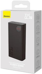 Батарея універсальна Baseus Adaman Digital Display Fast Charge 40000mAh 22.5W Black (PPAD020101)